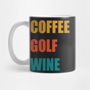 Coffee Golf Wine Mug